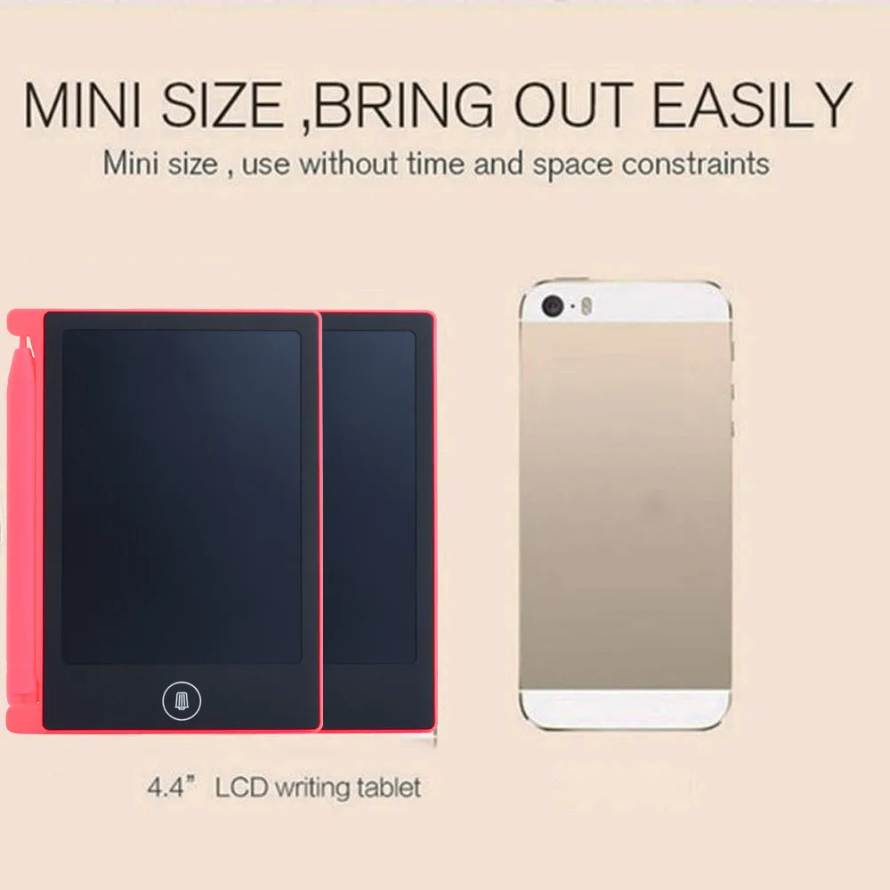 Планшет для рисования с ЖК-дисплеем 4 дюйма детский планшет графическая доска +