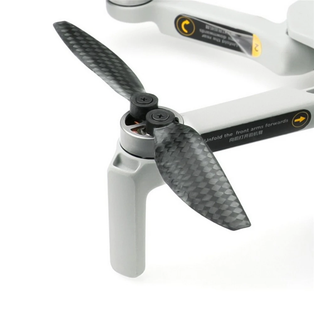 Сменный Пропеллер из углеродного волокна для DJI Mavic мини-Дрон Аксессуары Quick Release