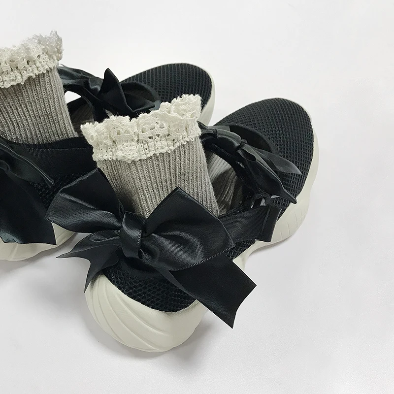 imakokoni original design black autumn velcro mid-heel pure color muffin bottom lazy shoes 192837 | Обувь