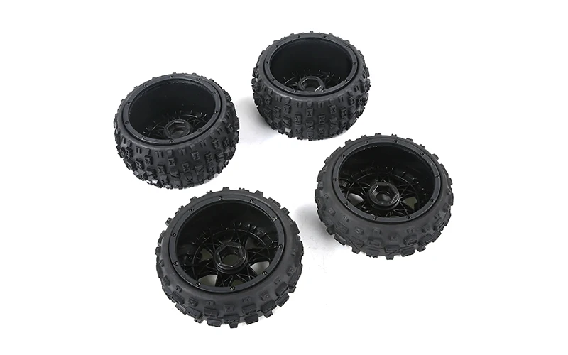 Передние и задние шины Knobby Bowtie на ободах для HPI Baja 5B Rovan Sport King motor 1/5 Buggies | Игрушки