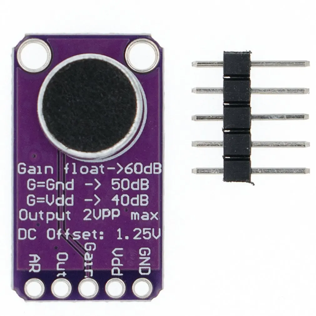 MAX9814 высокопроизводительный микрофон усилитель с АРУ модуль автоматического