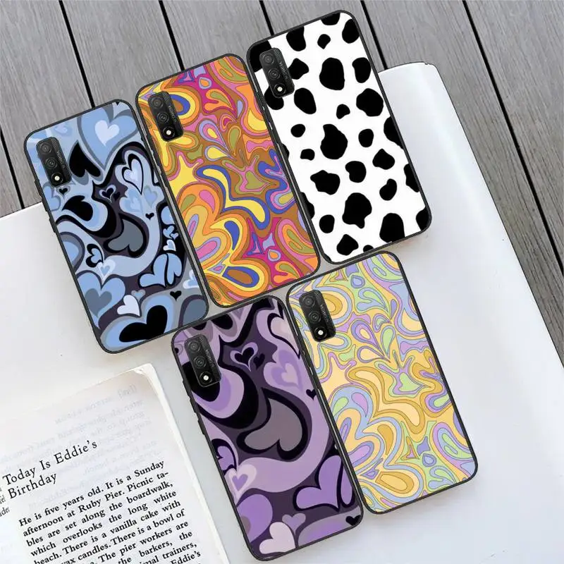 

Love twisted watercolor Phone Case For Huawei Mate 9 10 20 30 40 X Lite Pro Cover Fundas Coque