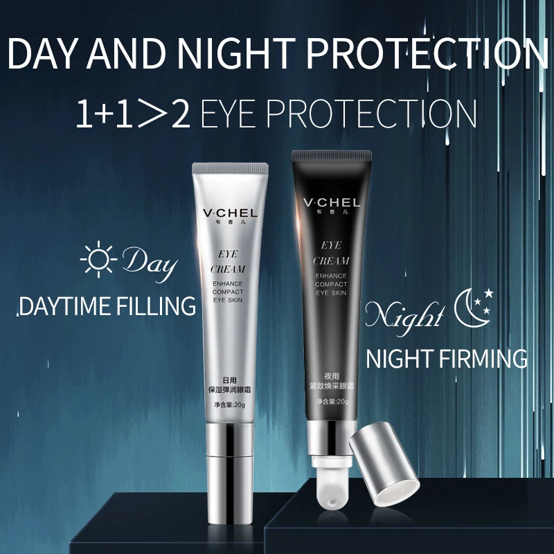 WXE разглаживающий увлажняющий дневной и ночной восстанавливающий крем для глаз