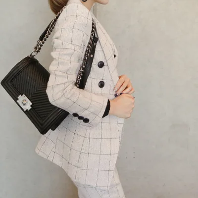 

2021 Women business Suits Fashion Women's Pants Suit slim Suit Jackets with Pants Office Ladies formal OL Pants Work wear sets