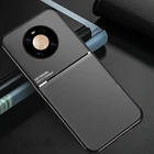 Роскошный силиконовый магнитный мягкий противоударный чехол для Huawei Mate 40 30 20 10 Pro Lite P40 P30 P20 Pro P10 Plus защитный чехол