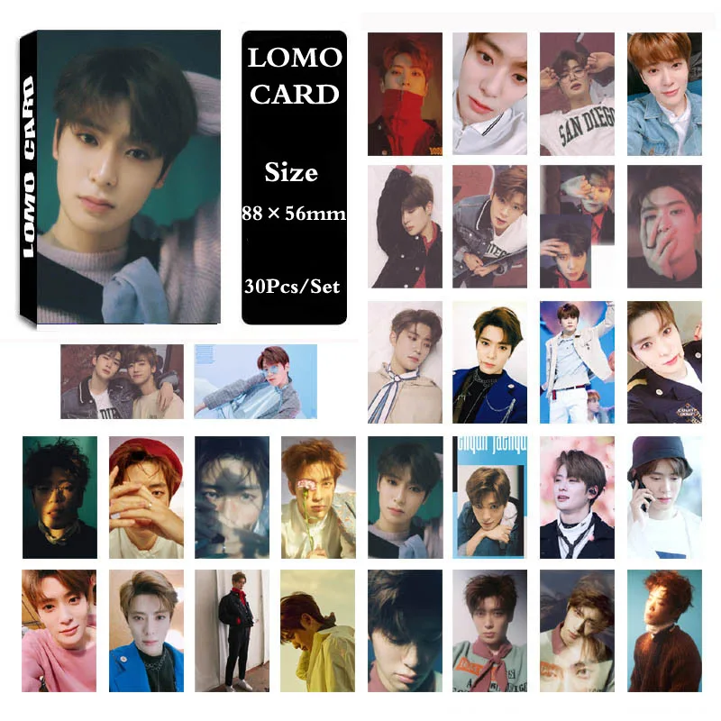 10 KPOP NCT 127 NCT U NCT альбом мечты Фотокарта плакат ломо карты самодельные бумажные фотокарты Поклонники Подарочная коллекция - Цвет: 10