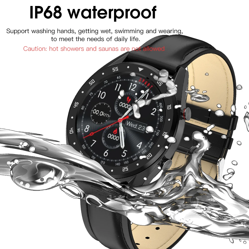 696 L7 Смарт-часы спортивные BTcall SmartWatch ECG + PPG HRV отчет сердечного ритма тест