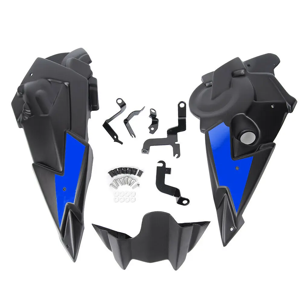 ABS Bellypan двигателя обтекатель спойлера с Монтажный комплект для Yamaha FZ-07 MT-07 FZ07 MT07 MT FZ 07