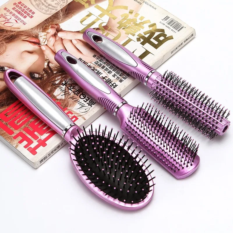 

Curly hair comb household air cushion airbag massage comb ribs comb inner buckle shape hairdressing plastic cylinder roller comb