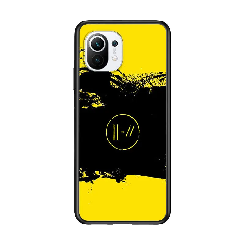 

Twenty One 21 Pilots for Xiaomi Mi 11 10T Note 10 Ultra 5G 9 9T SE 8 A3 A2 A1 6X Pro Play F1 Lite 5G Black Phone Case