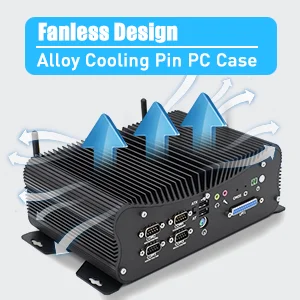 Промышленный мини-ПК Intel Core i5 8250U Kaby Lake 7267U с 14-контактным портом GPIO LPT DB9 COMs CMOS ATX ddr4