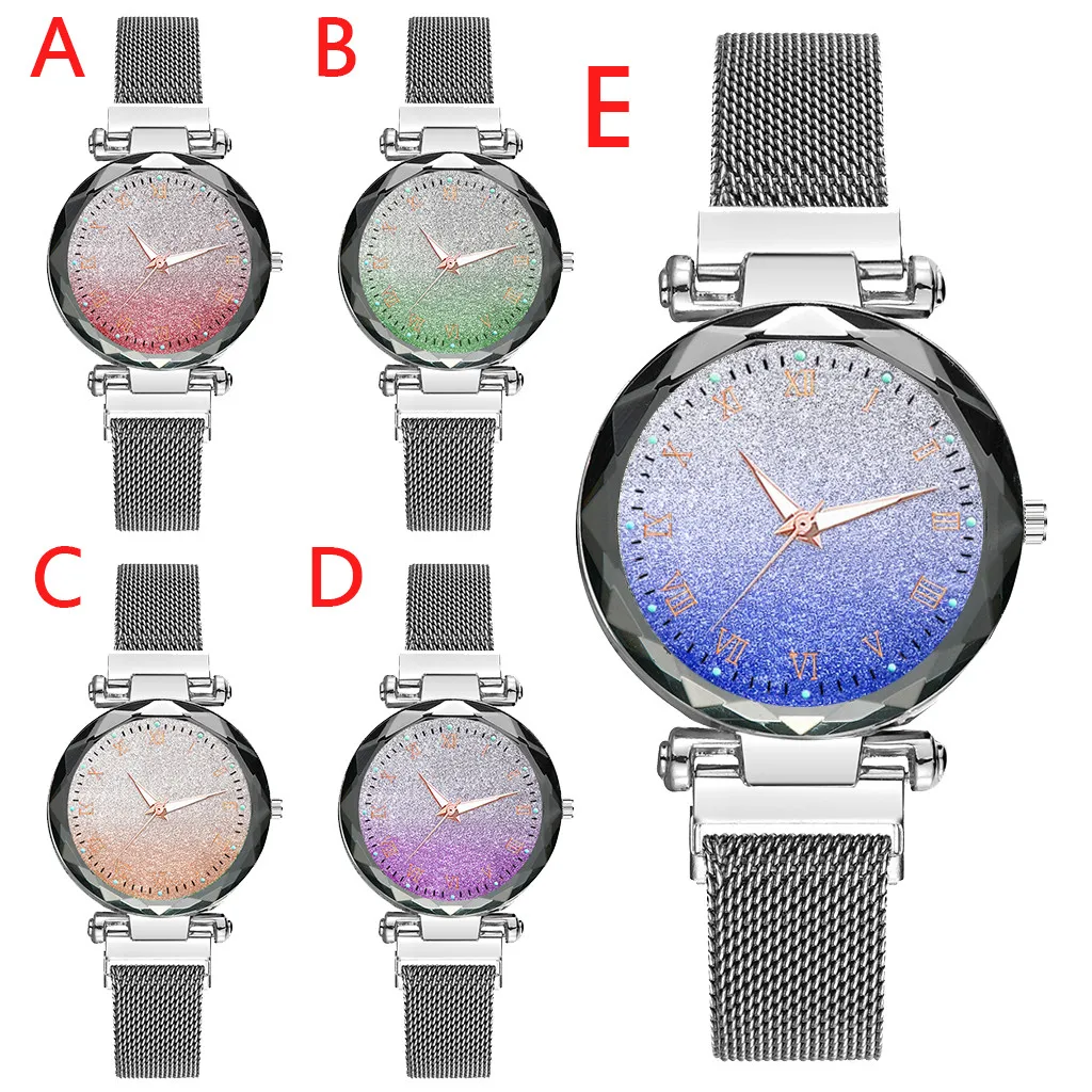 Женские наручные часы Vansvar relojes para mujer кварцевые с магнитной пряжкой светящиеся из