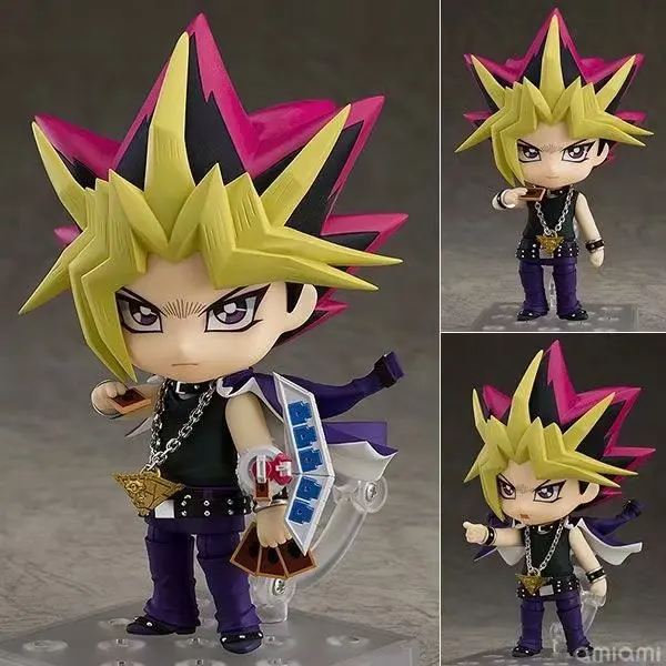 Аниме Yu-Gi-Oh Дуэль Монстры: Yami Yugi 1069 # ПВХ милая фигурка коллекционная игрушка 10 см -