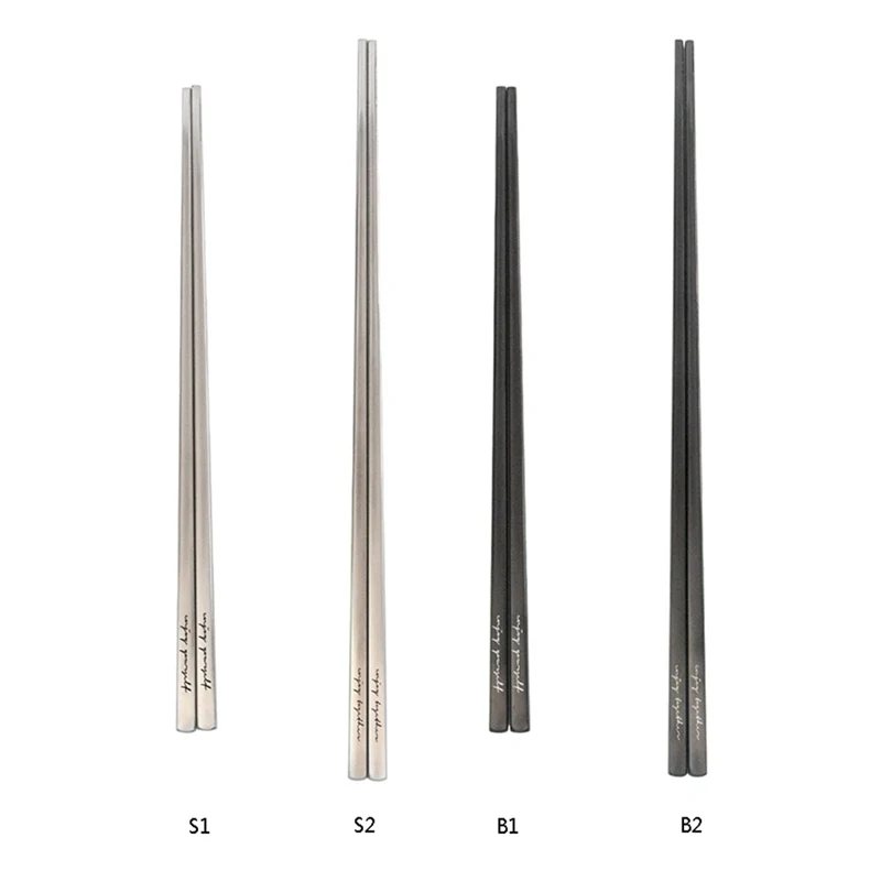 

2021 New Stainless Steel Chopsticks Deep-fried Hot Pot Long Matte Brushed Chopsticks Household Kitchen Supplies