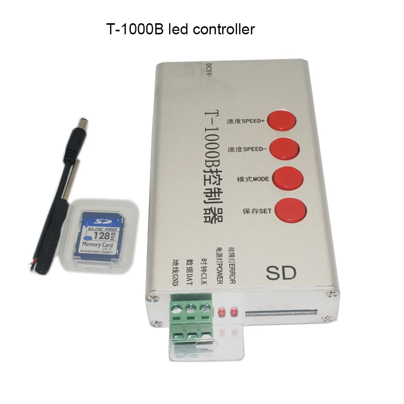 Светодиодная лента 6803 пикселей с SD картой WS2801 WS2811 WS2812B LPD8806 2048 RGB