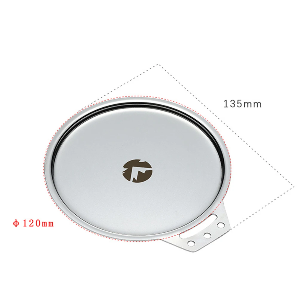 Кемпинговая кружка из нержавеющей стали для кемпинга столовая посуда легкий