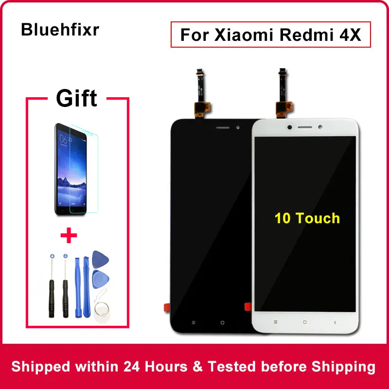 Оригинальный Для Xiaomi Redmi 4X ЖК дисплей Дисплей Сенсорный экран Тесты хорошее