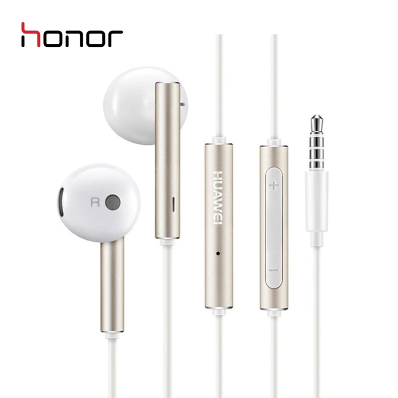 Honor AM116 наушники с микрофоном Регулятор громкости металлическая гарнитура для P7 P8
