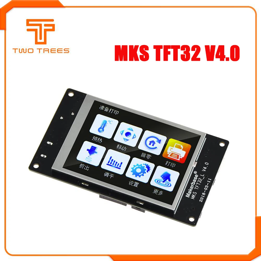 MKS TFT32 v4.0 сенсорный экран+ MKS Слот Модуль Расширенный SD кард-ридер всплеск lcds прикосновение TFT3.2 дисплей RepRap TFT монитор