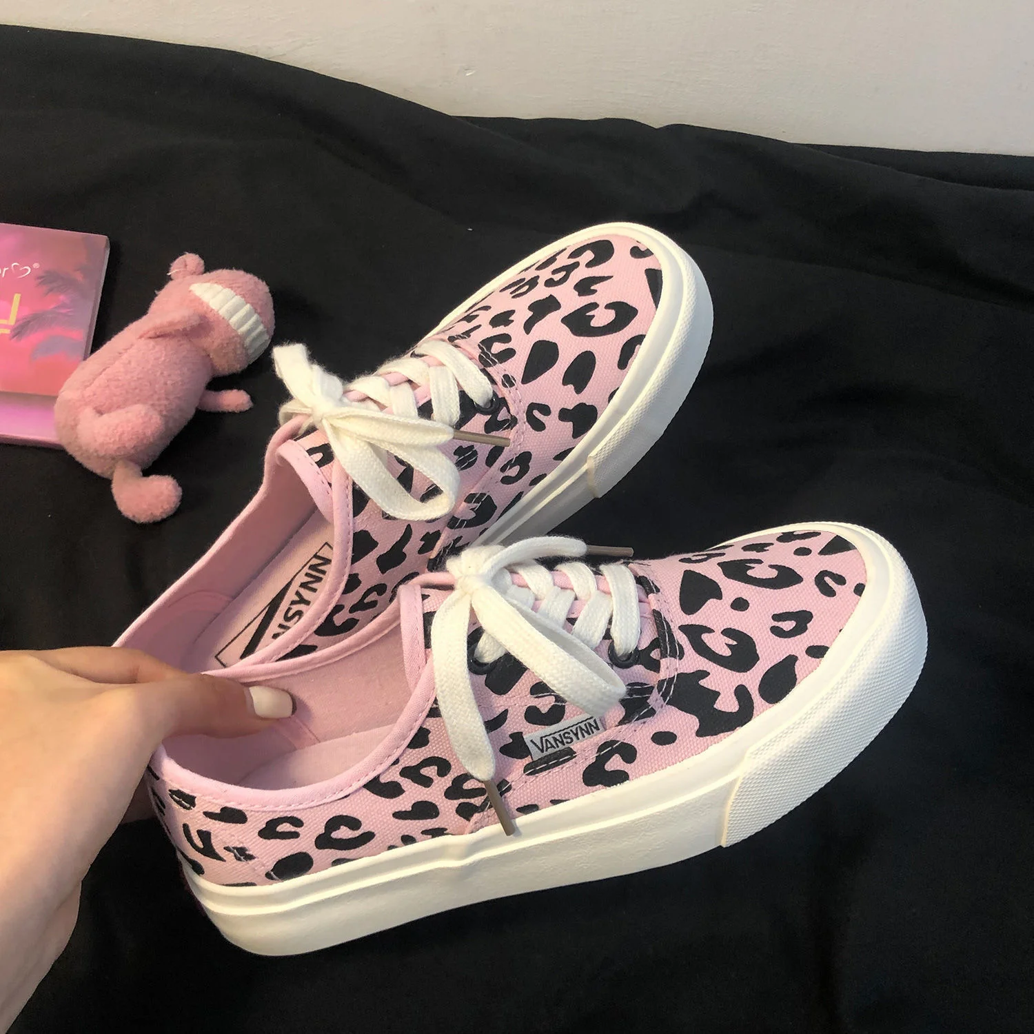 

Кеды женские холщовые, кроссовки с низким вырезом, леопардовые, повседневная обувь для бега, Вулканизированная подошва, лето 2021