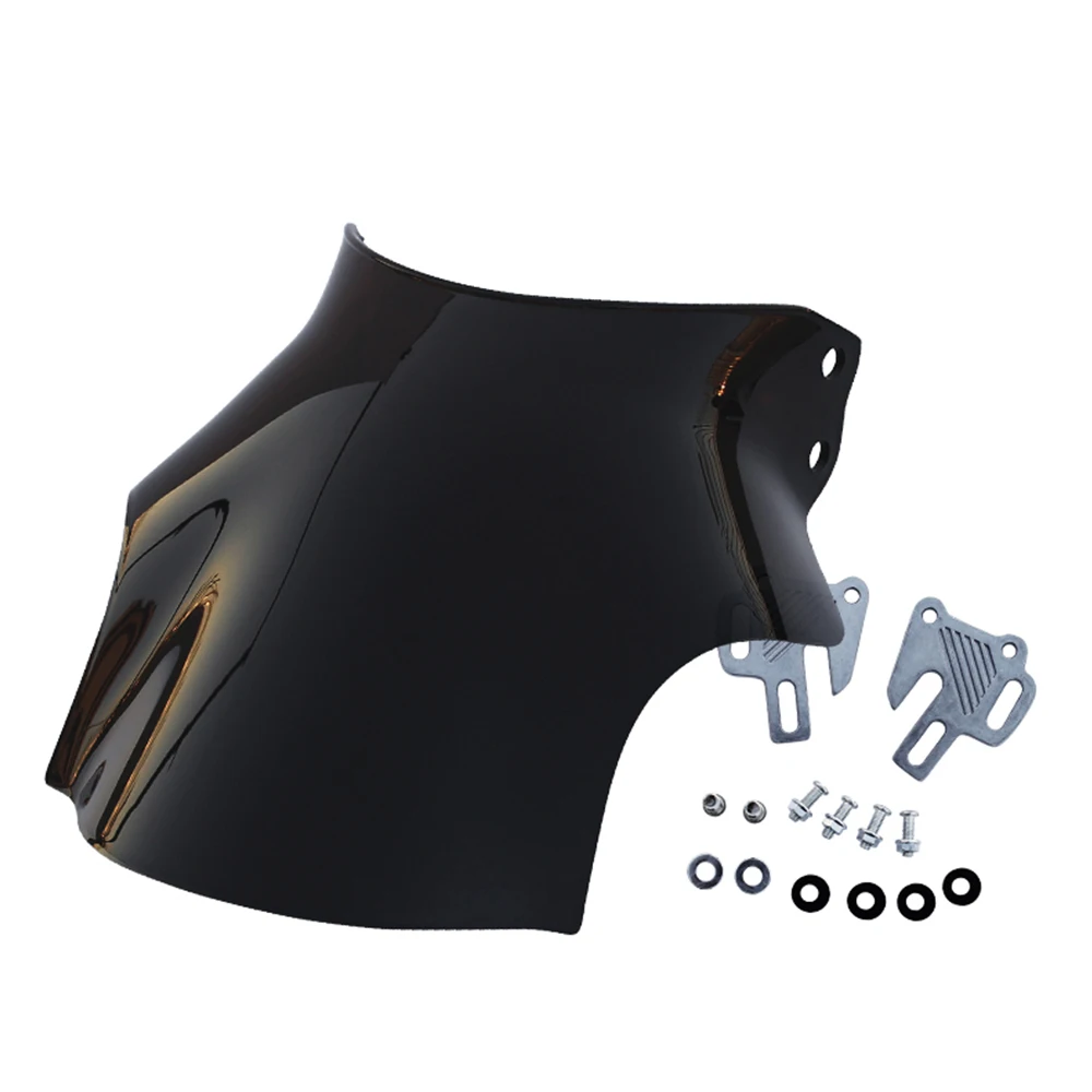 

CVK универсальное лобовое стекло для мотоцикла, круглые огни, уличный велосипед, ветровое стекло для Honda Yamaha Kawasaki Suzuki CB400