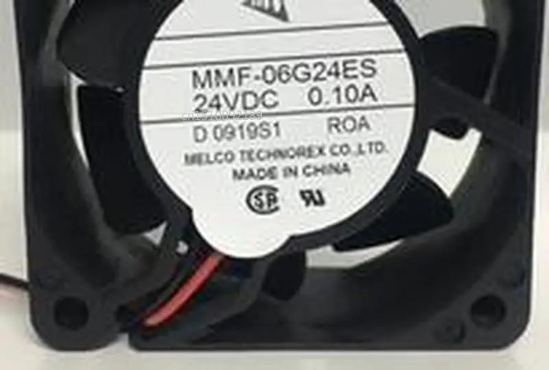 

for original 6CM MMF-06G24ES 6025 24v 0.10A 60 * 60 * 25mm inverter cooling fan Free shipping