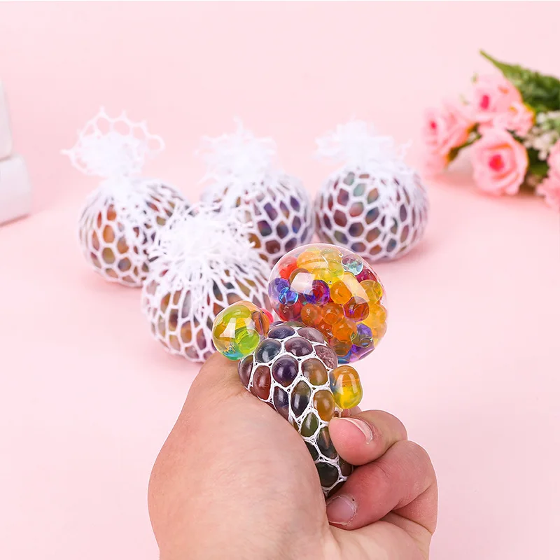 Антистрессовый шар новинка забавные разноцветные виноградные бриллианты