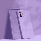 Чехол для Xiaomi Redmi Note 10S 10 Pro 8 9 7 9S Redmi 10 NFC 9T 9AT 9A 9C Redmi 8 8A 7A 6A 6 4X, оригинальный квадратный жидкий силикон