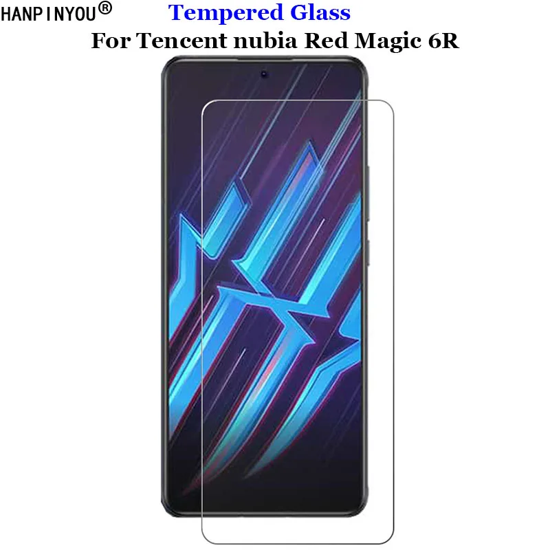 Прозрачное закаленное стекло для Tencent nubia Red Magic 6R 6 67 Дюйма 9H 2.5D Премиум Защитная