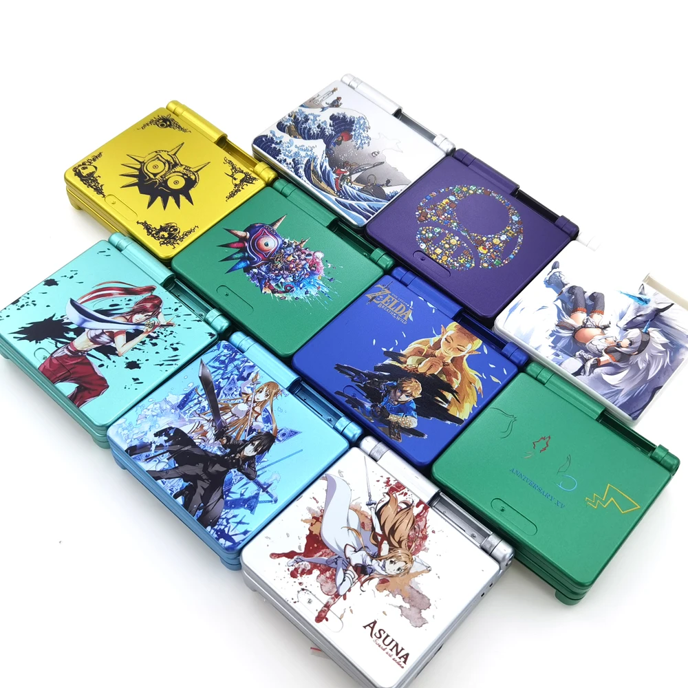 

New Housing Shell for Nintend Gameboy Advance SP GBA SP Shell Replacement For GBASP Game Console Housing Case Cover With Buttons