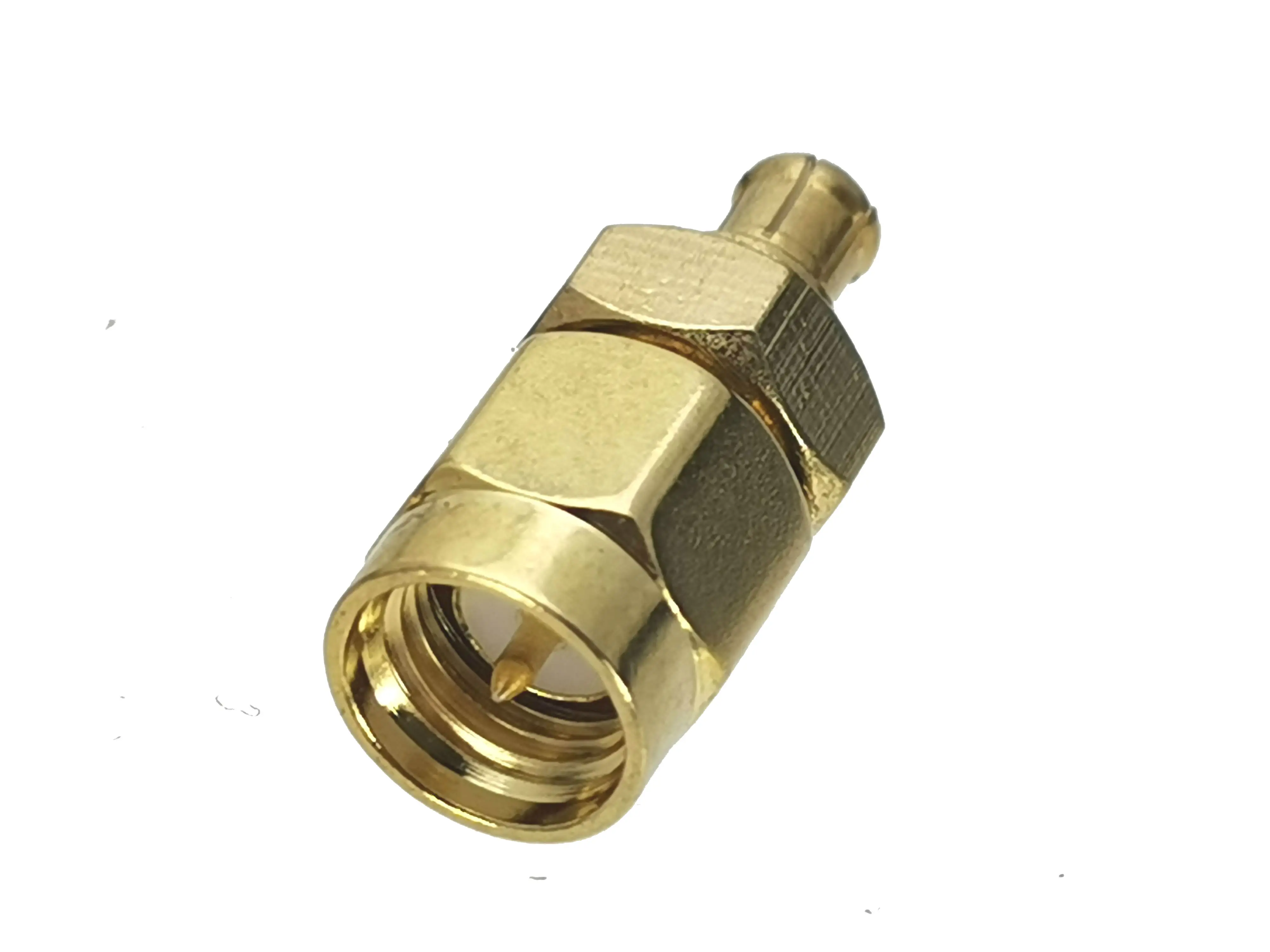 1 шт. разъем SMA штекер к MCX Штекер RF адаптер коаксиальный высокого качества - купить