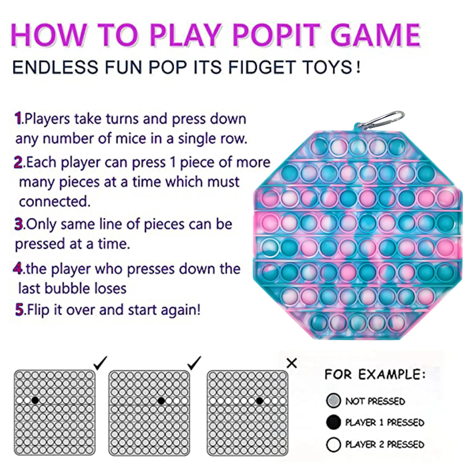 

200mm Antistress Toys Lager Push Big Size Bubble Fidget Sensory Toy Autism Stress Reliever Toy 2021