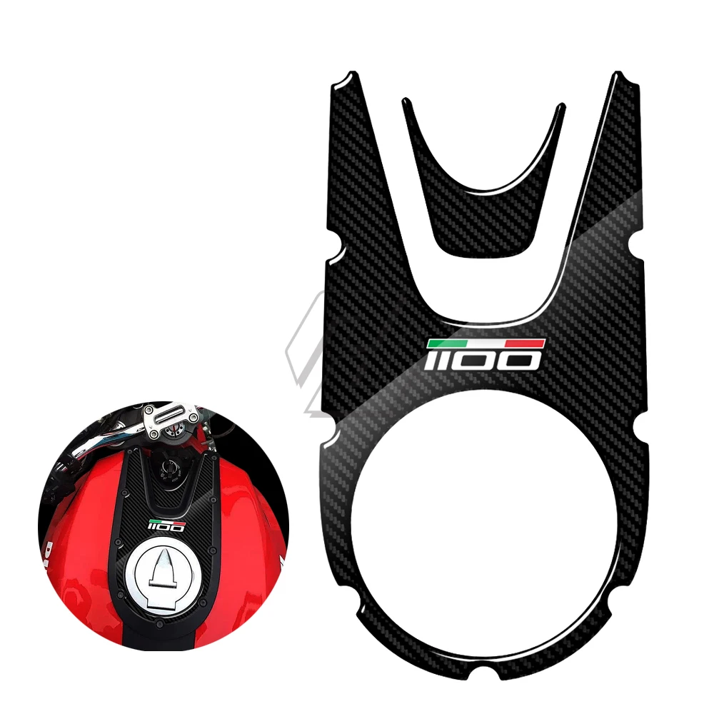 

3D Carbon-look Motorcycle Gas Tank Pad Protector Case for Ducati Monster 1100 Evo 2008-2014