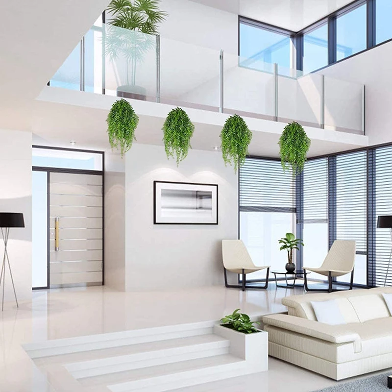 Искусственные подвесные висячие лозы пластиковые растения из ивы искусственные