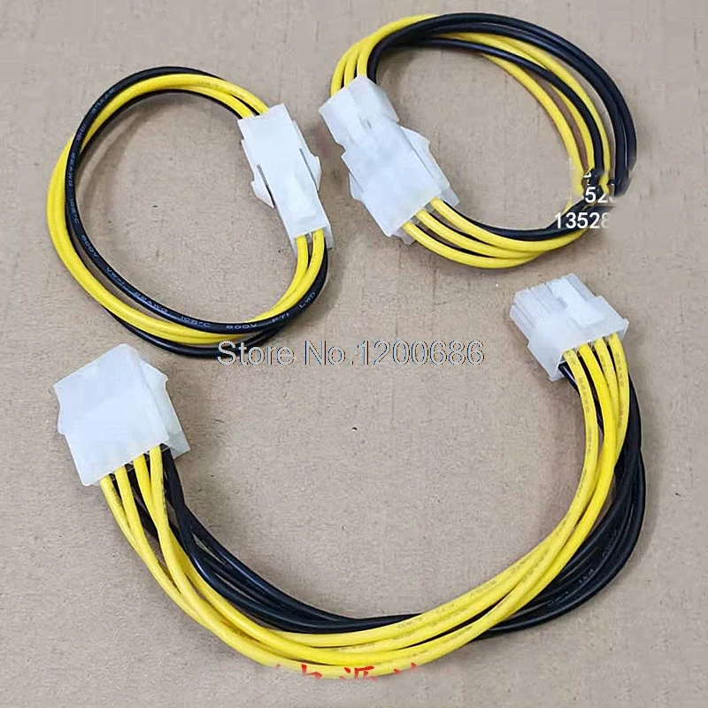 

8PIN 18AWG 30CM Extension Cable 5557-08R 5557 Mini-Fit Jr. Receptacle Housing 39012080 8 pin Molex 4.2 2*4pin 8p wire harness