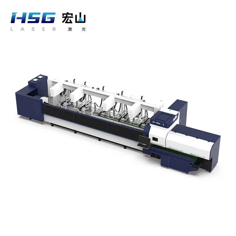 HSG Laser TM65 волоконная лазерная машина для резки труб обычной и специальной формы из