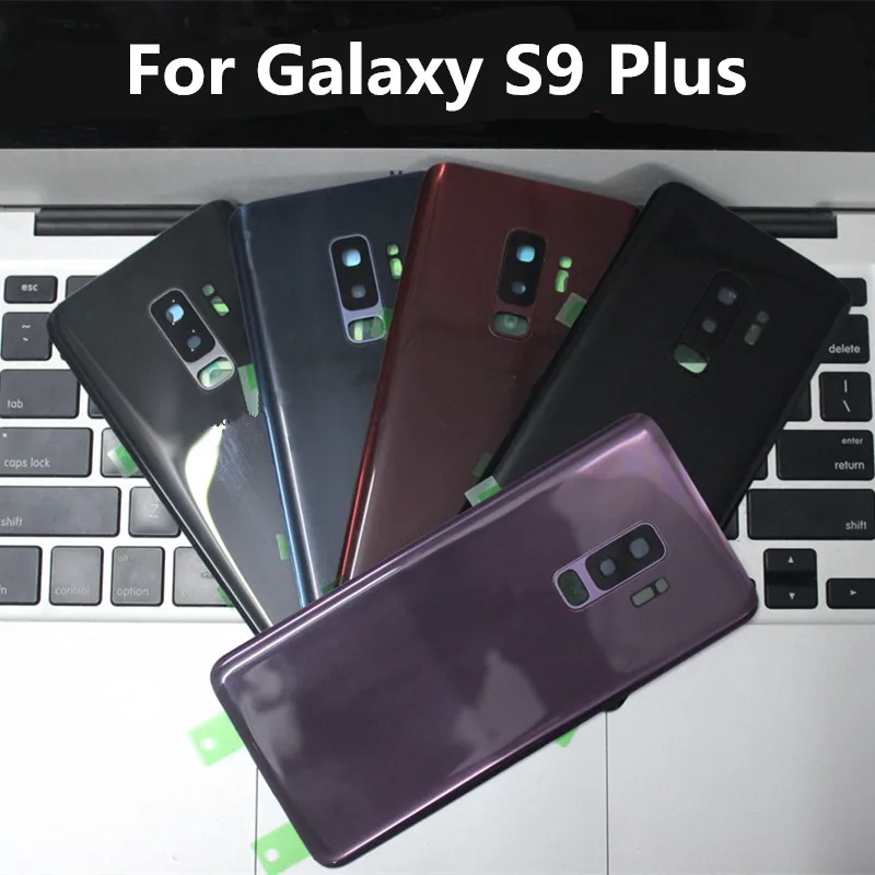 Задняя крышка для Samsung Galaxy S9 Plus G9650 6 2 &quot корпус батарейного отсека ремонт сменная