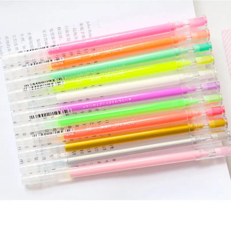 Флуоресцентная подсветка ручка художественная эскиз Живопись Художественная