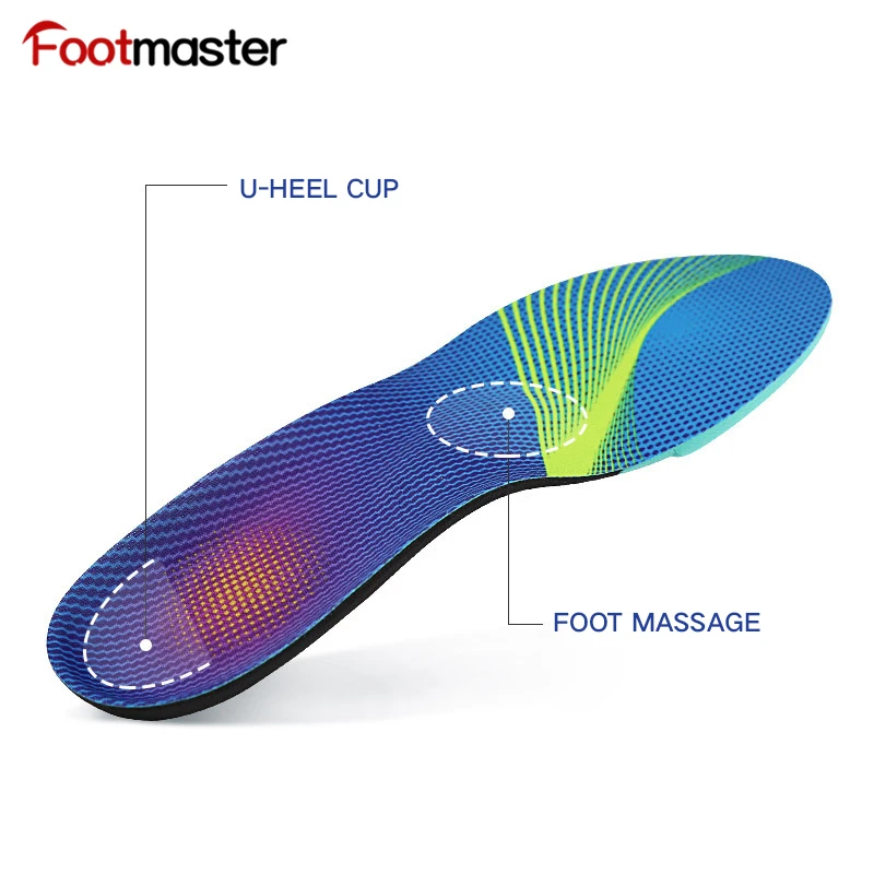 Ортопедические стельки FootMaster подошвенный фасциит упавшие арки мягкие с аркой