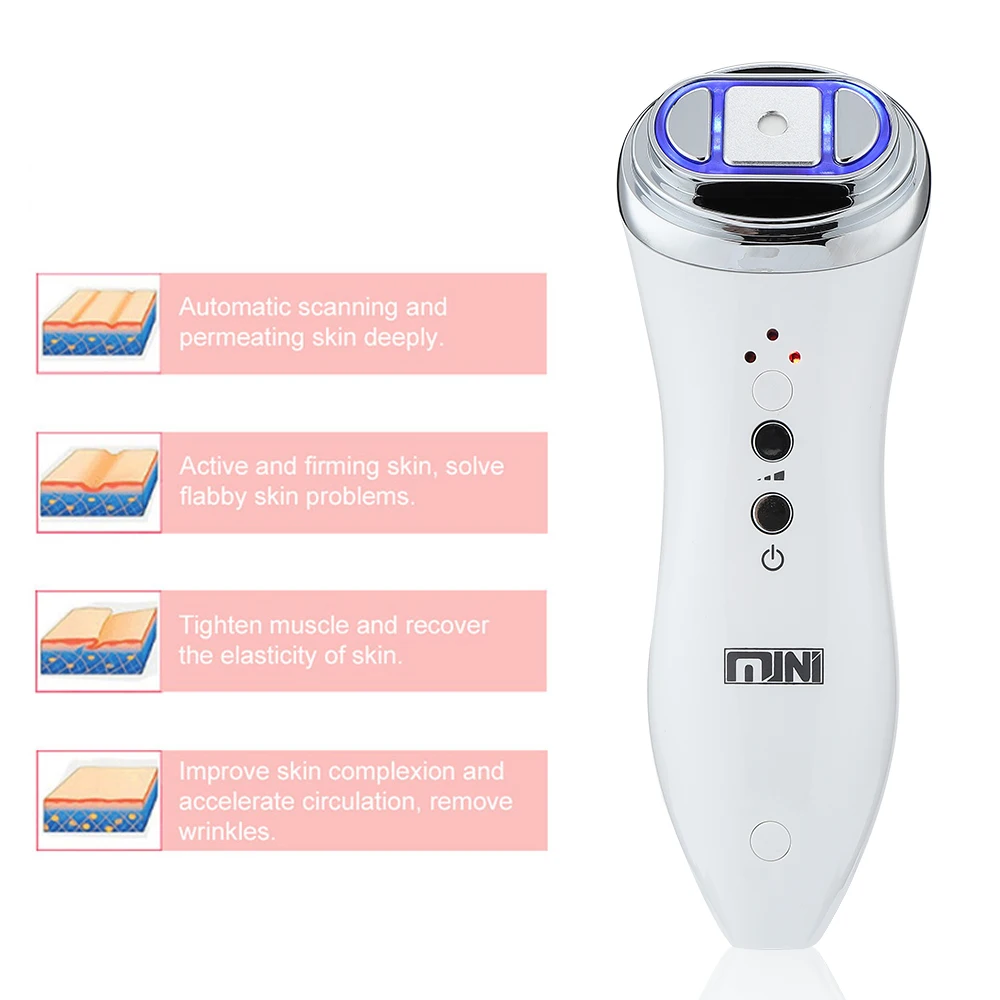 Мини-аппарат HIFU ультразвуковой биполярный радиочастотный аппарат lumispa для