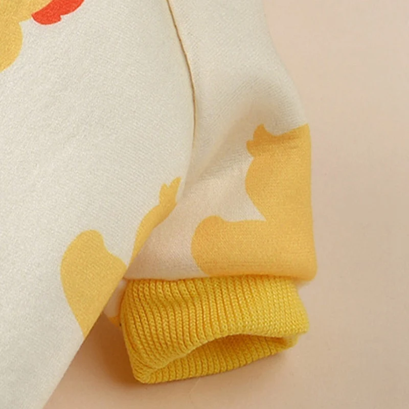 Детская одежда для домашних животных мультяшная собака костюм с принтом