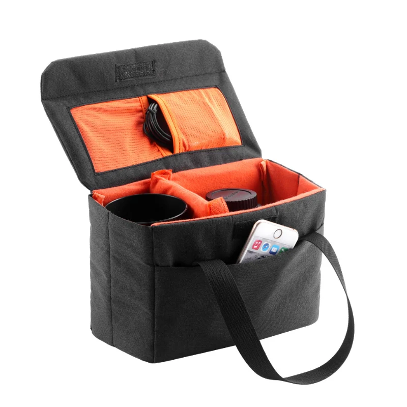 Складная сумка для фотографии и камеры с мягкой вставкой чехол переноски SLR Canon EOS