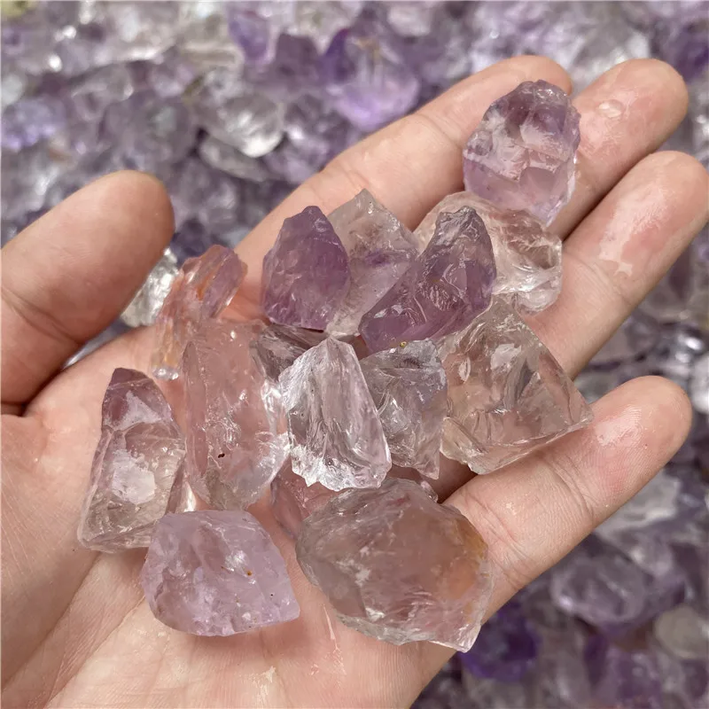 

50/100g Natural Amethyst Irregular Healing Stone Purple Gravel Mineral Specimen Raw Quartz Crystal Jewelry Accessory Home Decor