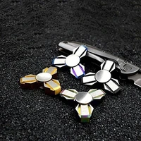 diamond adult pure copper finger spiral diamond mini decompression children stainless steel pure copper