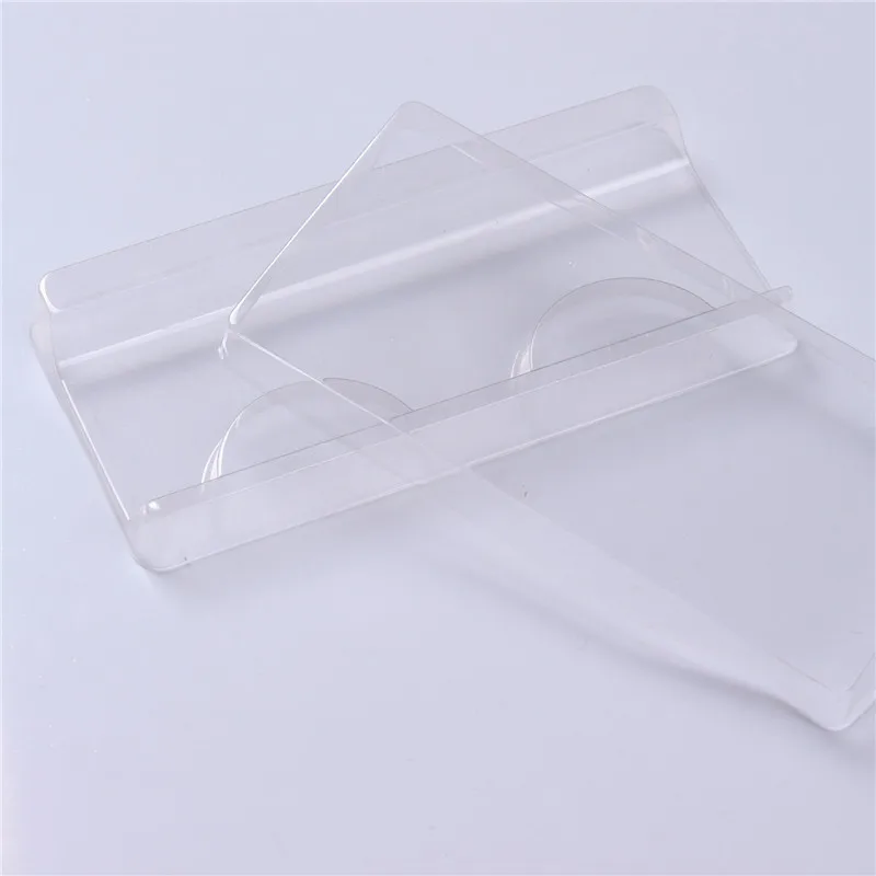 100 шт./лот Прозрачный Футляр для ресниц косметика макияжа накладных пустой футляр