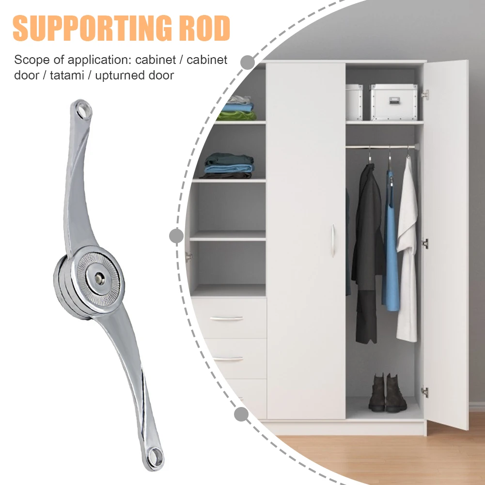

Adjustable Cabinet Door Lift Up Stop Stays Soft Close Hinge Cupboard Door Support Rod for Tatami Furniture Hardware