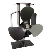 3 blades fireplace fan wood burning real hot power heat powered stove fan wood log burner fireplace eco friendly