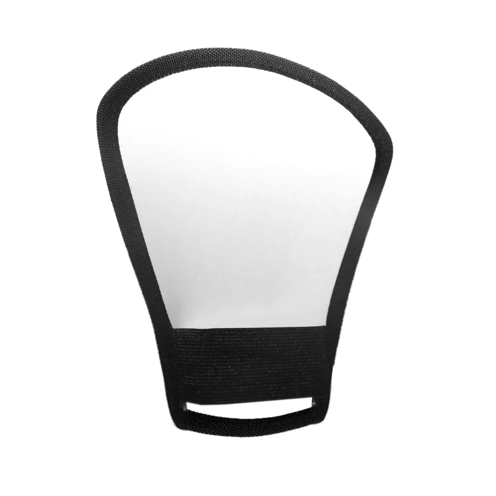 Двухсторонняя софтбокс для вспышки 2 в 1 рассеиватель камеры Серебряный/белый