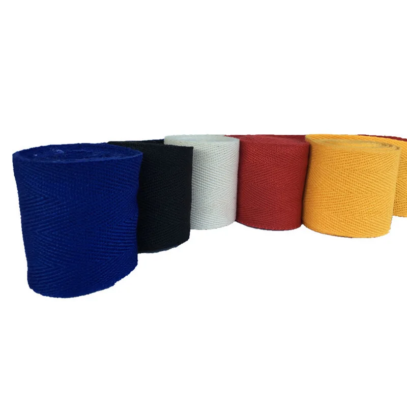 2 5 м хлопковые боксерский бандаж перчатки Sanda Hand Wrap s Sandbag Муай Тай боевой галстук