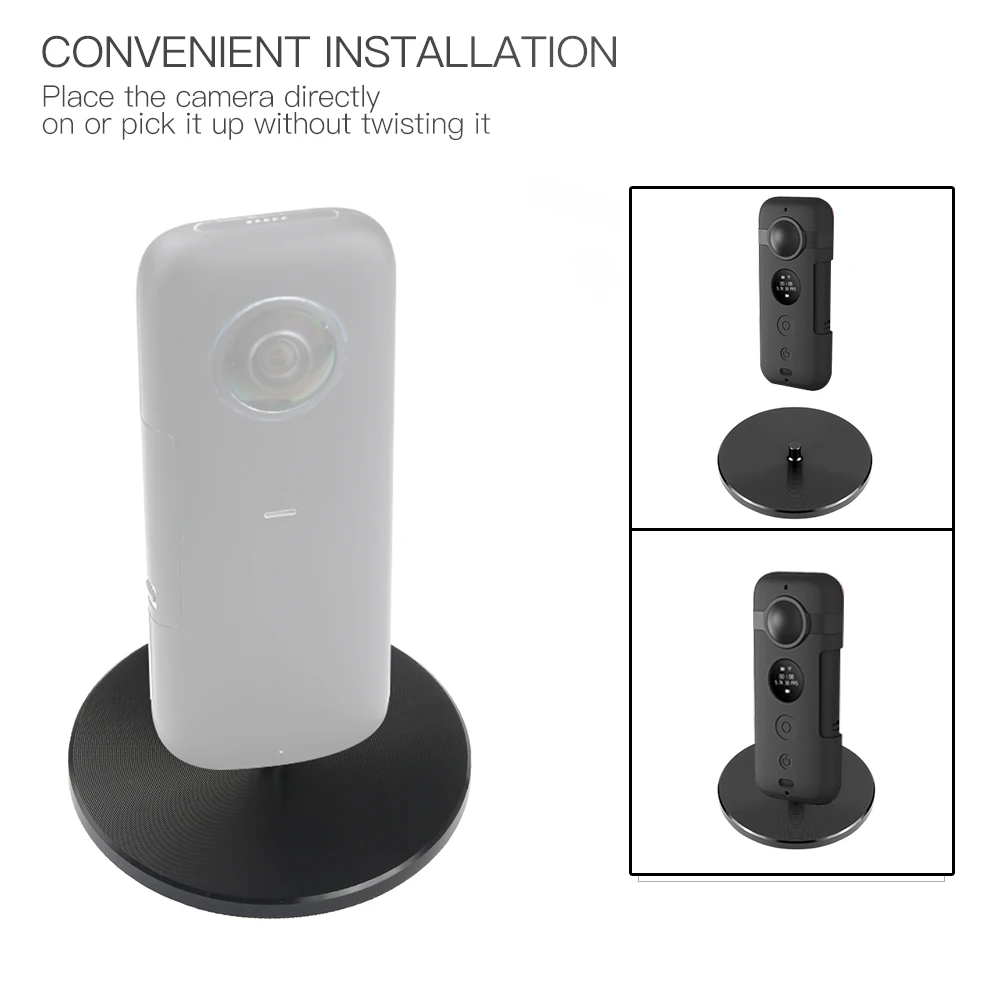 Металлическое Крепление адаптер база подставка держатель для Insta360 ONE X Panorama